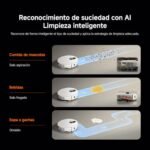 XIAOMI Robot Vacuum 5 Pro robot aspirador y friegasuelos con succión de 20000 Pa, IA, láser dToF y autolimpieza a 80 °C - Image 15