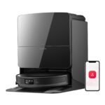 Roborock Saros 10R robot aspirador y friegasuelos con succión de 22000 Pa, diseño ultrafino y base automática multifunción