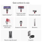 Dyson Cyclone V10 Absolute aspiradora sin cable con 150 Air Watts, hasta 60 min de autonomía y cepillo Fluffy para suelos duros - Image 5