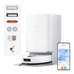 XIAOMI Robot Vacuum 5 robot aspirador y friegasuelos con succión de 20000 Pa, navegación láser dToF y sistema antienredos