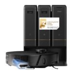 MOVA Z50 Ultra robot aspirador y friegasuelos con succión de 19000 Pa, autovaciado y autolimpieza con agua caliente a 75 °C