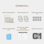 DREAME C1 Station S Kit robot limpiacristales con estación portátil, succión de 8000 Pa y planificación inteligente de trayectoria - Image 2