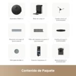 MOVA Z50 Ultra robot aspirador y friegasuelos con succión de 19000 Pa, autovaciado y autolimpieza con agua caliente a 75 °C - Image 2