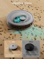 LEFANT M2 robot aspirador y friegasuelos con succión de 6000 Pa, navegación láser, 160 min y control por app - Image 8