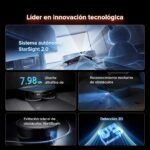 Roborock Saros 10R robot aspirador y friegasuelos con succión de 22000 Pa, diseño ultrafino y base automática multifunción - Image 16