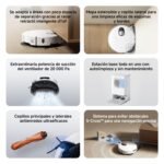 XIAOMI Robot Vacuum 5 robot aspirador y friegasuelos con succión de 20000 Pa, navegación láser dToF y sistema antienredos - Image 11