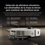 XIAOMI Robot Vacuum 5 Pro robot aspirador y friegasuelos con succión de 20000 Pa, IA, láser dToF y autolimpieza a 80 °C - Image 13
