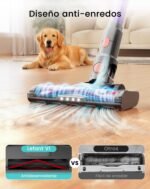 LEFANT V1 aspiradora sin cable con 40 KPa de succión, filtración de 5 capas, pantalla LED táctil y 3 velocidades - Image 7