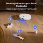 Roborock QV 35S robot aspirador y friegasuelos con succión de 10000 Pa, base multifunción y mopas giratorias elevables - Image 8
