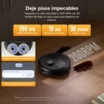 Roborock QV 35S Set robot aspirador y friegasuelos con succión de 10000 Pa, base multifunción y mopas giratorias elevables - Image 6