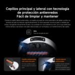 XIAOMI Robot Vacuum 5 Pro robot aspirador y friegasuelos con succión de 20000 Pa, IA, láser dToF y autolimpieza a 80 °C - Image 11