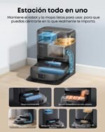 eufy C28 Omni robot aspirador y friegasuelos con mopa HydroJet, succión de 15000 Pa, base Omni 5 en 1 y evitación de obstáculos con IA - Image 5