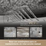 DREAME L50 Pro Ultra robot aspirador y friegasuelos con 19500 Pa, base automática, agua caliente a 75 °C y cámara para mascotas - Image 4