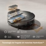 MOVA Z50 Ultra robot aspirador y friegasuelos con succión de 19000 Pa, autovaciado y autolimpieza con agua caliente a 75 °C - Image 4