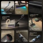 DREAME V20 Pro-A aspiradora sin cable con 24000 Pa, 210 AW, hasta 90 min de autonomía y tecnología antienredos - Image 3