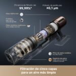 DREAME V30 aspiradora sin cable con 30000 Pa, 330 AW, limpieza de bordes a 0 mm y tecnología antienredos - Image 4