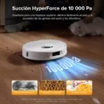 Roborock QV 35S robot aspirador y friegasuelos con succión de 10000 Pa, base multifunción y mopas giratorias elevables - Image 11