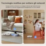 Roborock QV 35A Set Robot aspirador y friegasuelos con succión de 8000 Pa, base automática y navegación LiDAR - Image 6