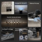 DREAME X50 Master robot aspirador y friegasuelos con estación base compacta, succión de 20000 Pa y base automática 8 en 1 - Image 2