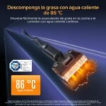 Roborock F25 Ultra aspiradora en seco y húmedo con vapor de 180 °C, agua caliente de 86 °C y succión de 22000 Pa - Image 9