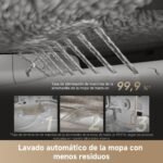 DREAME X50 Ultra Complete robot aspirador y friegasuelos con succión de 20000 Pa, base automática y limpieza avanzada de esquinas - Image 4